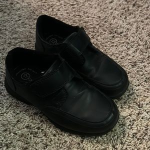 Kids Black Dress Shoes